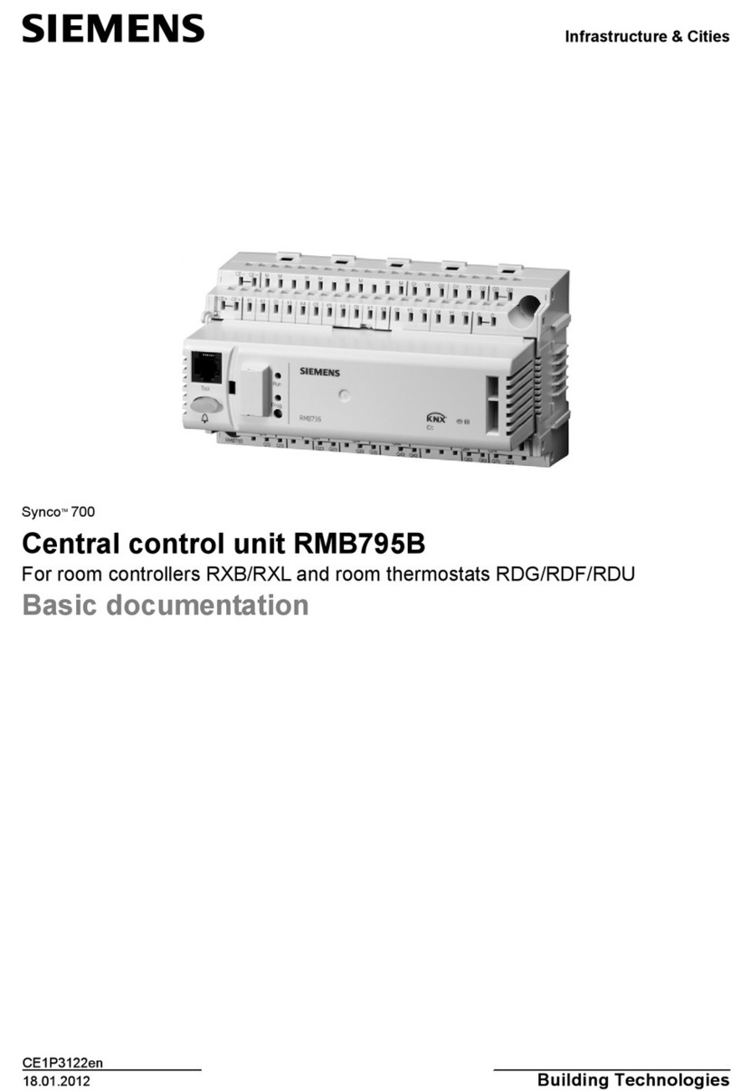 Siemens RMB795B Basic documentation