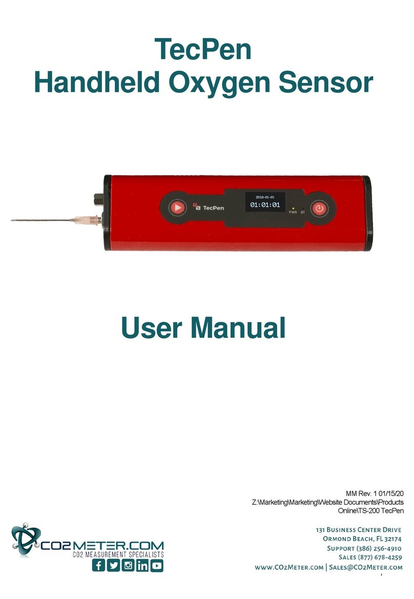 Co2meter TecPen user manual