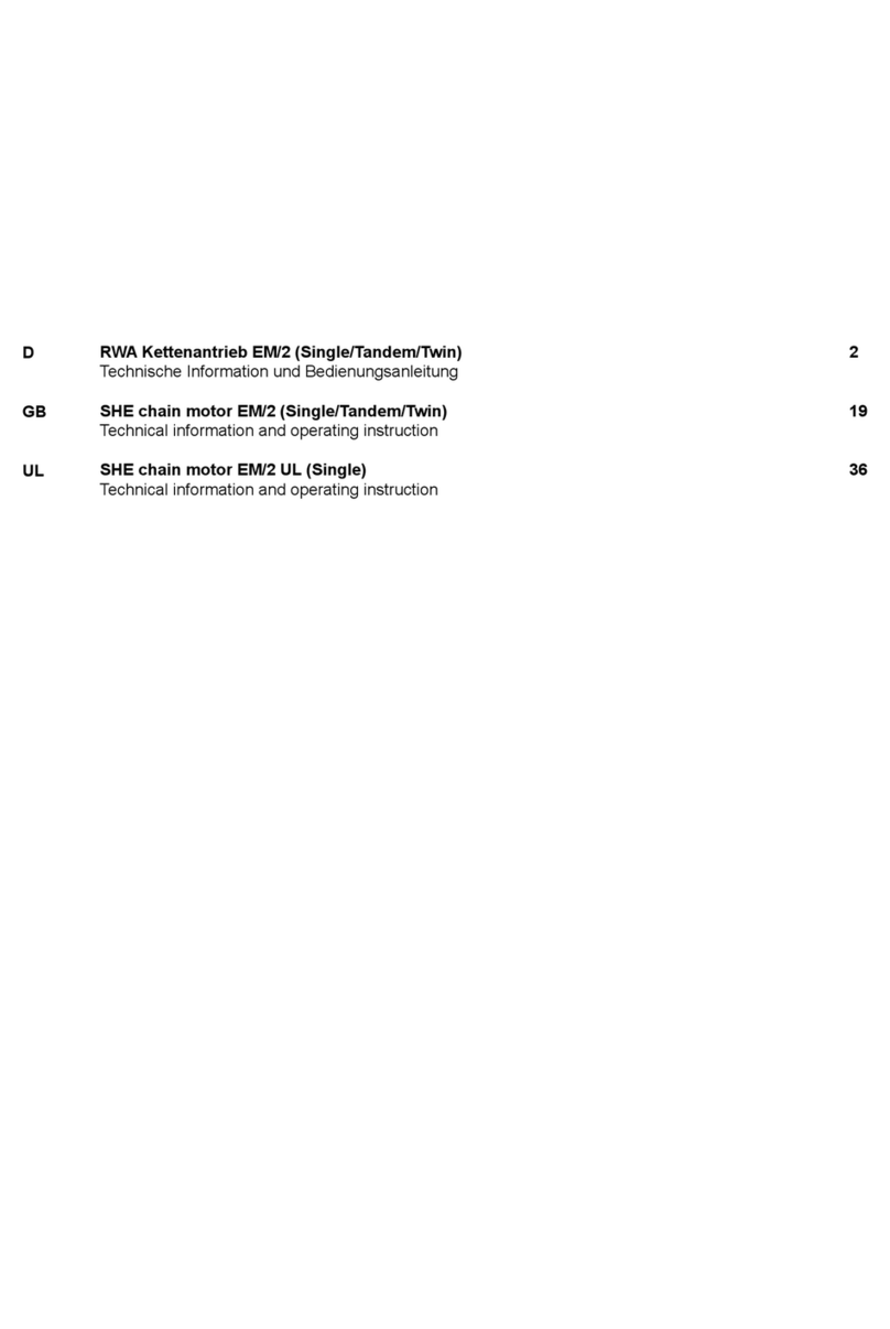 STG-BEIKIRCH EM/2 Tandem operating instructions