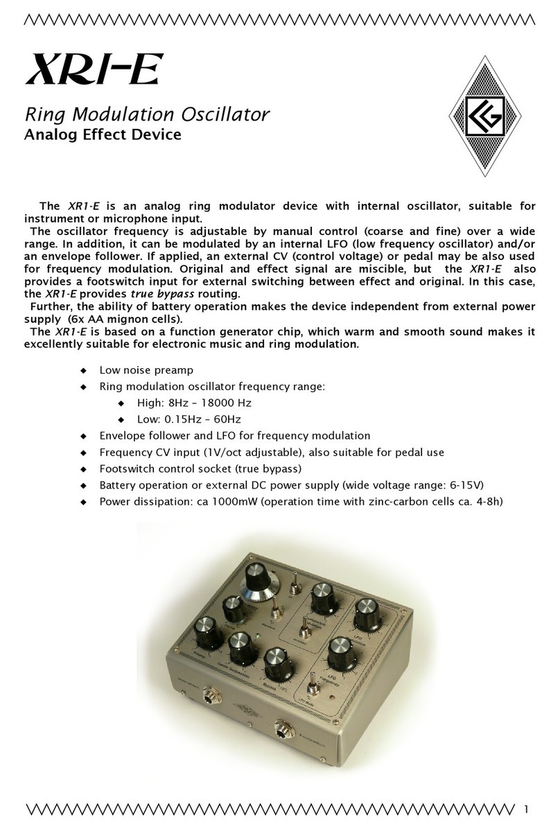 CG XR1-E quick start guide