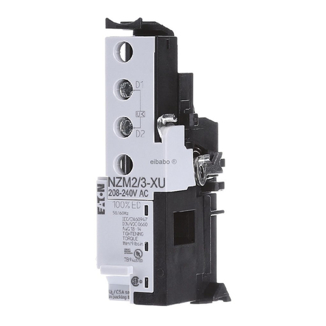 Eaton NZM2-XU Series Instruction leaflet