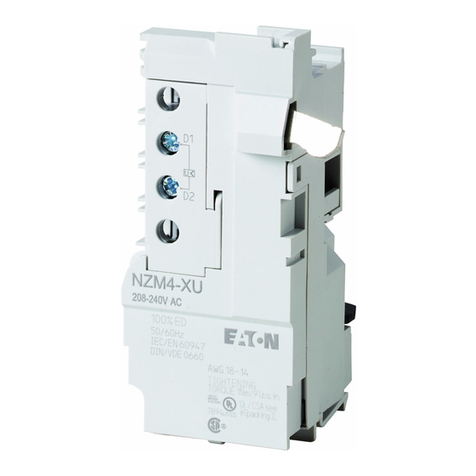 Eaton NZM4-XU Series Manual