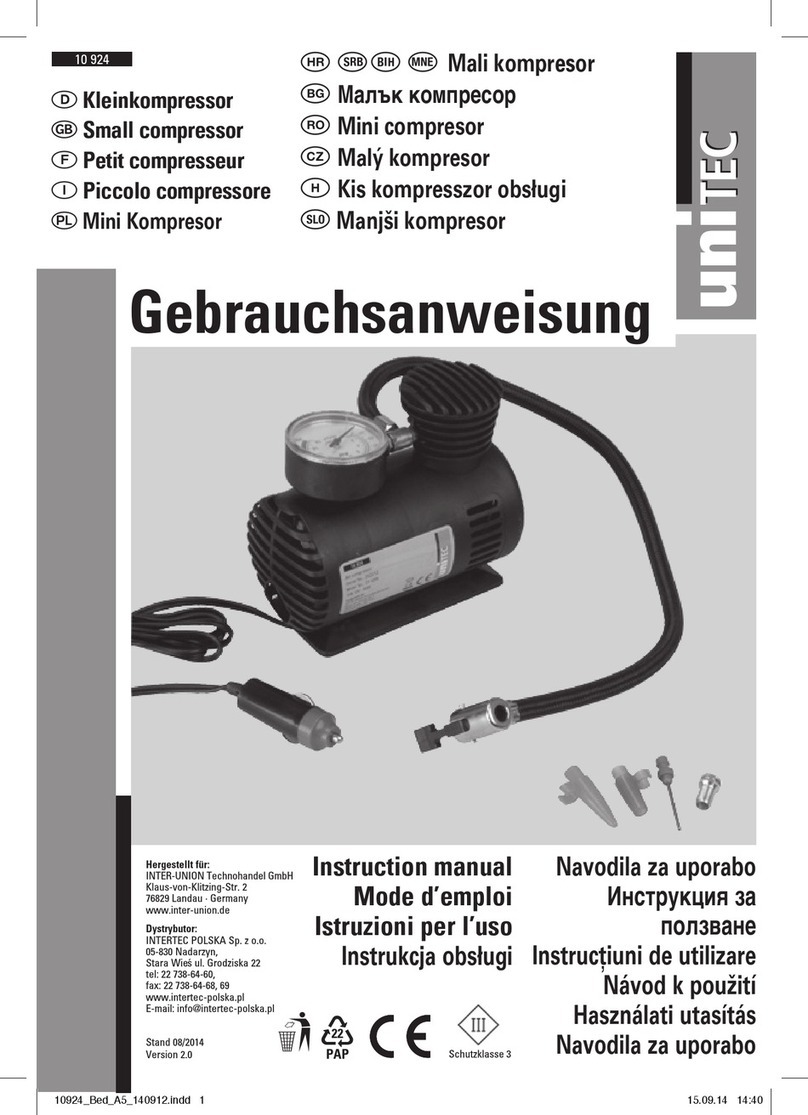 Unitec 10924 instruction manual