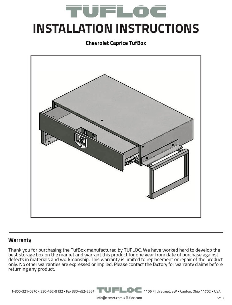 TUFLOC TufBox User manual