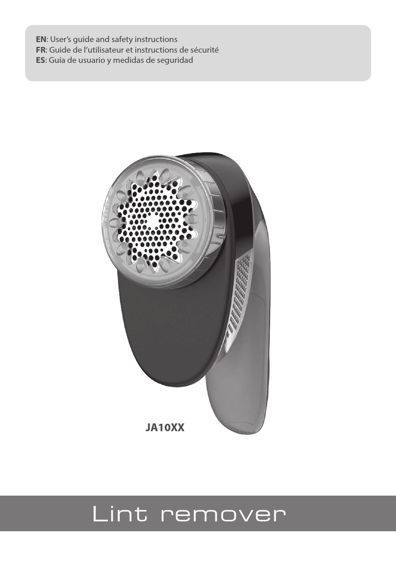 Rowenta JA10 Series Installation instructions