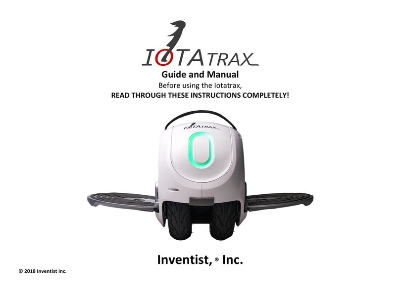 Inventist IOTA TRAX User manual