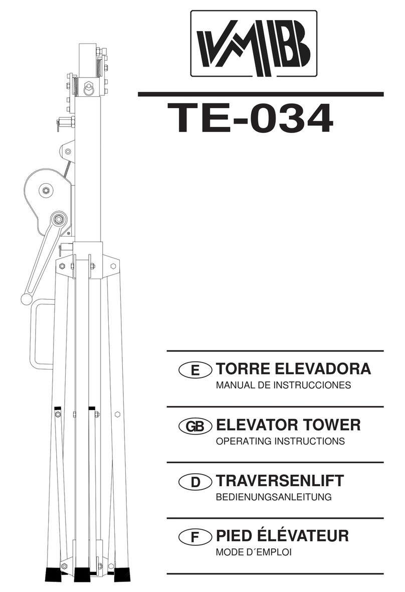 VMB TE-034 User manual