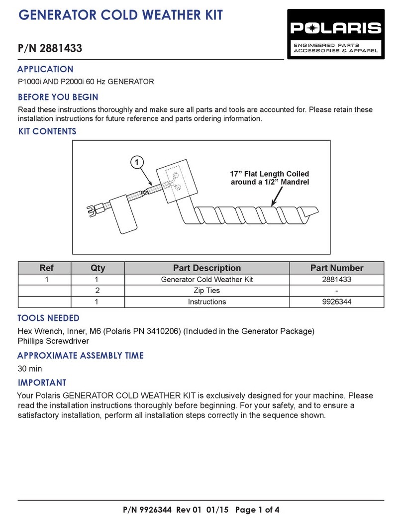 Polaris Power P1000i User manual
