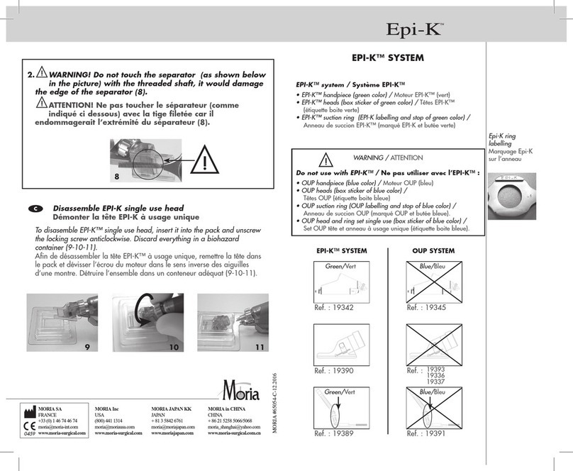 MORIA Epi-K system User manual