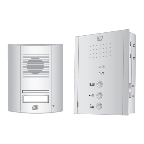 Extel WEPA 245 BIS User and installation instructions