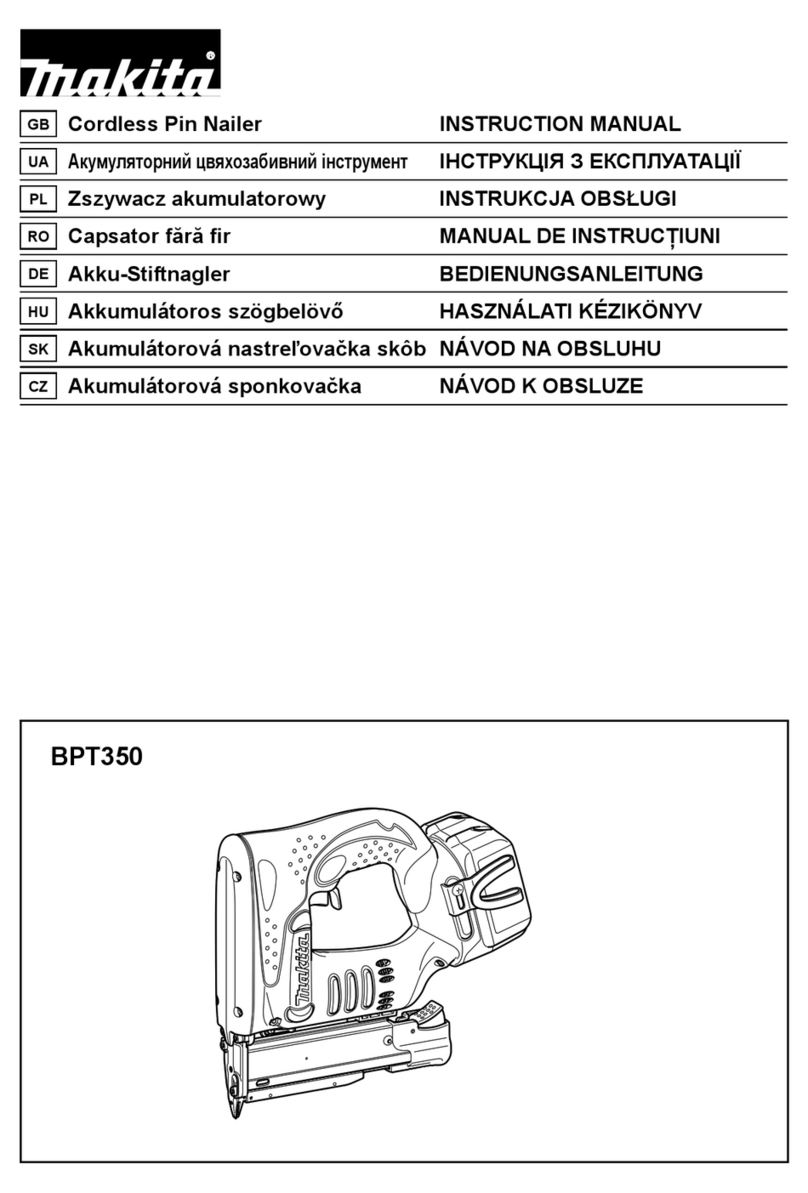 Makita BPT350 instruction manual