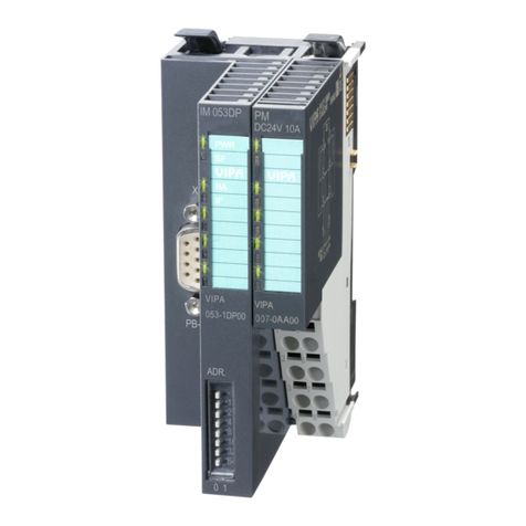 VIPA 2 SLIO System IM 053DP User manual