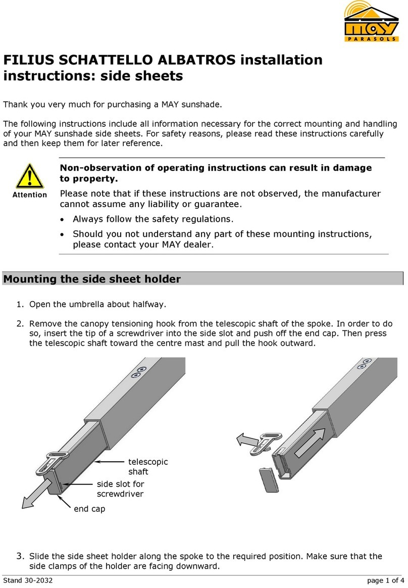 MAY FILIUS SCHATTELLO ALBATROS installation instructions