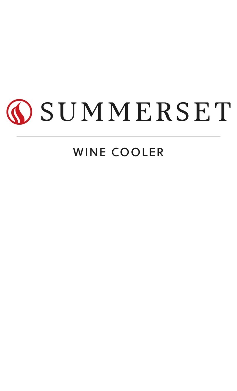 Summerset SSRFR-24DWC Installation instructions & owner's manual