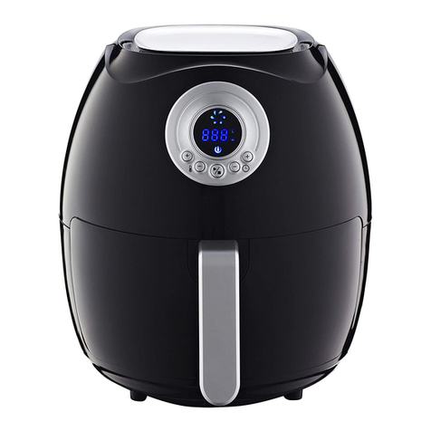 emerio Smart Fryer AF-117898 User manual