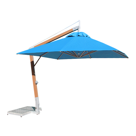 Bambrella HURRICANE SIDE WIND User manual