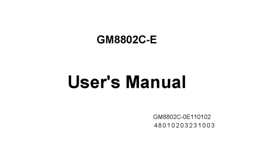 Zemic GM8802C-E user manual