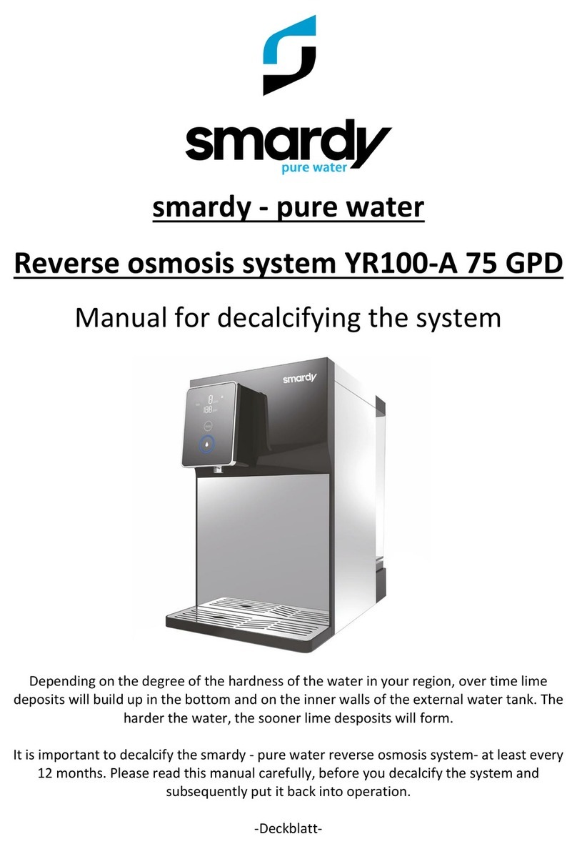 SMARDY YR100-A 75 GPD manual