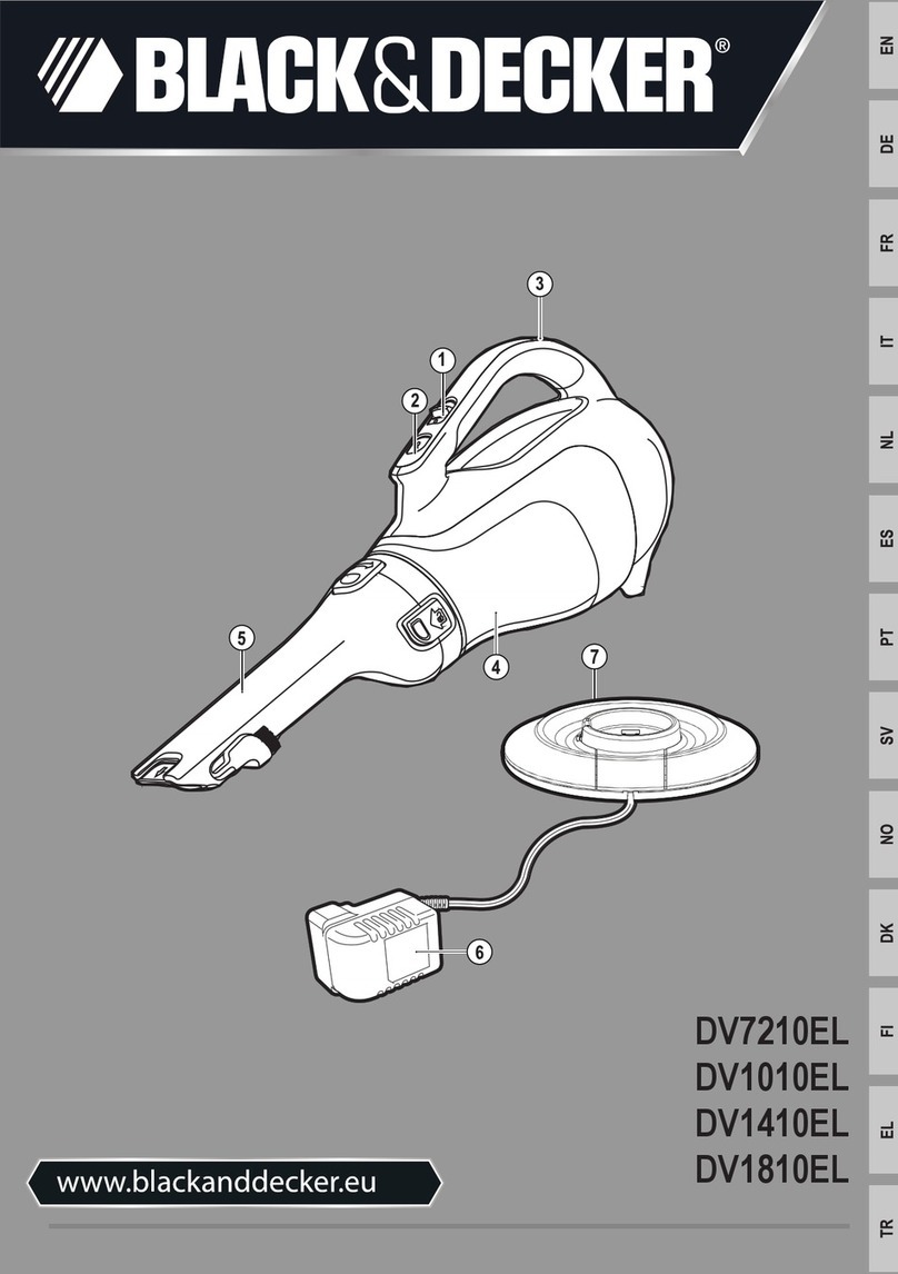 Black & Decker DV1810EL Original instructions