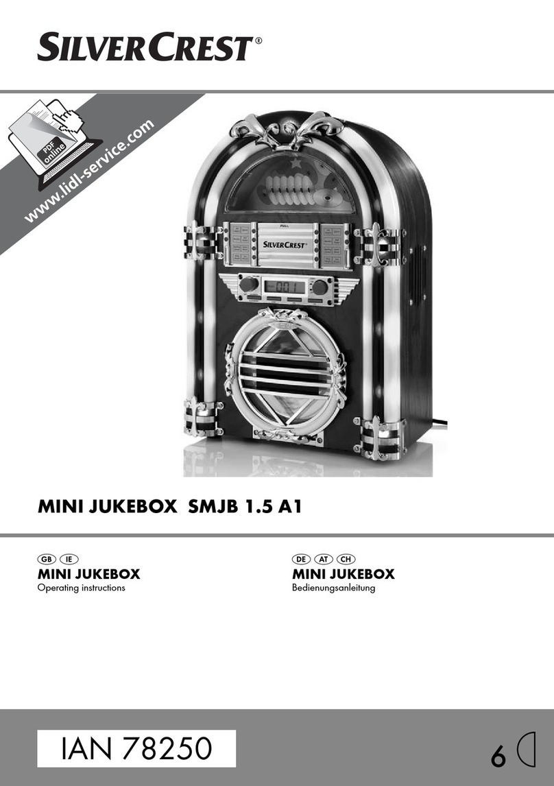Silvercrest SMJB 1.5 A1 operating instructions