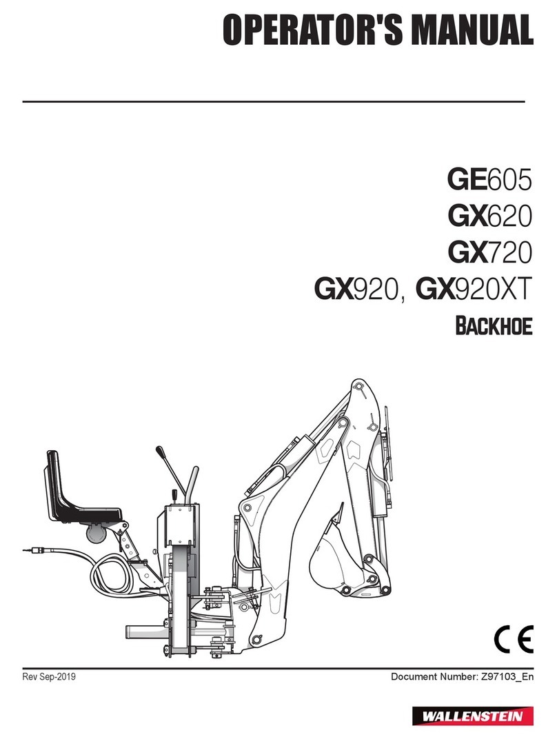 Wallenstein GE605 Operator's manual