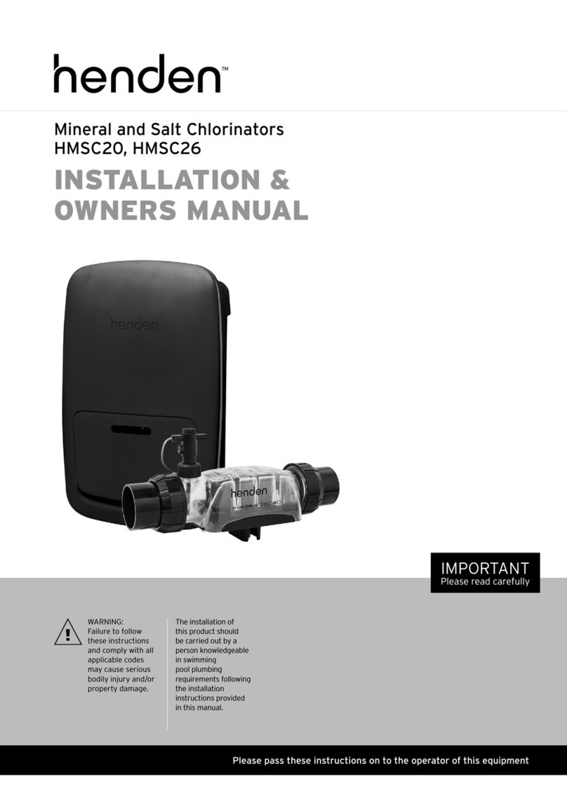 Henden HMSC20 Operating instructions