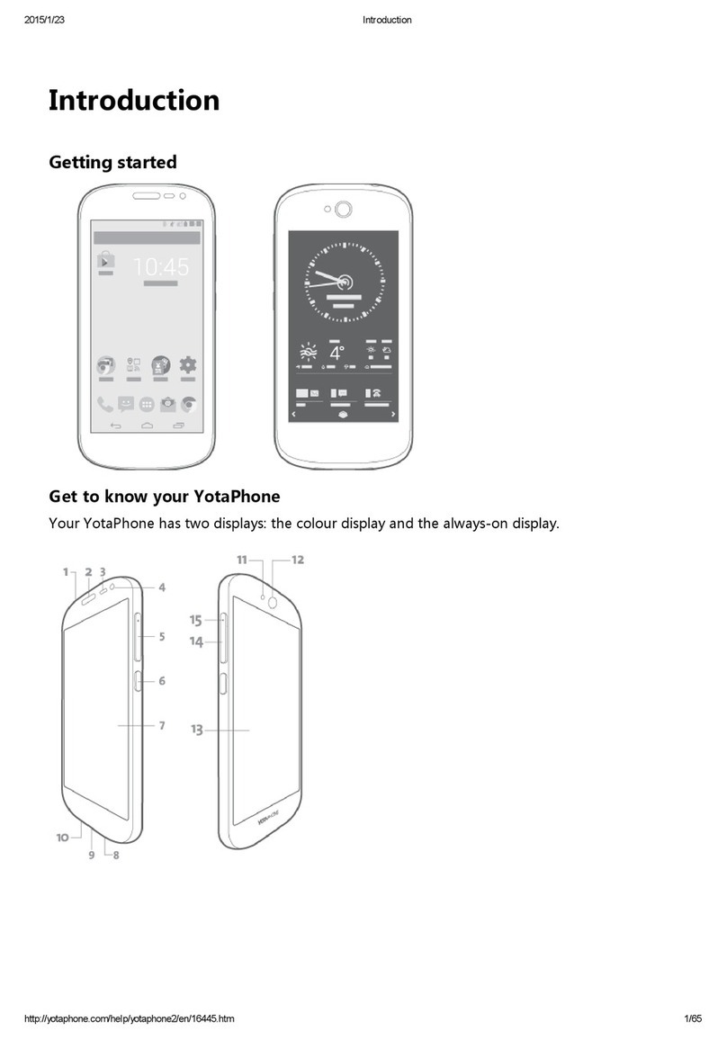 Yota YotaPhone 2 Reference manual