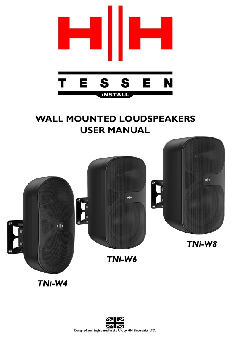 HH Electronics Tessen TNi-W4 User manual