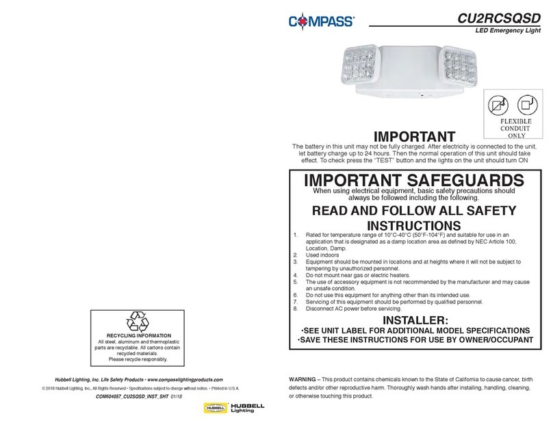 Compass CU2RCSQSD User manual