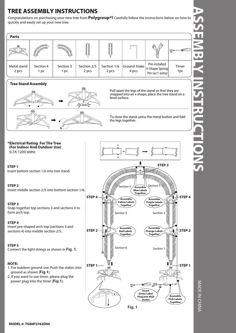 Polygroup TG80P2762D00 User manual