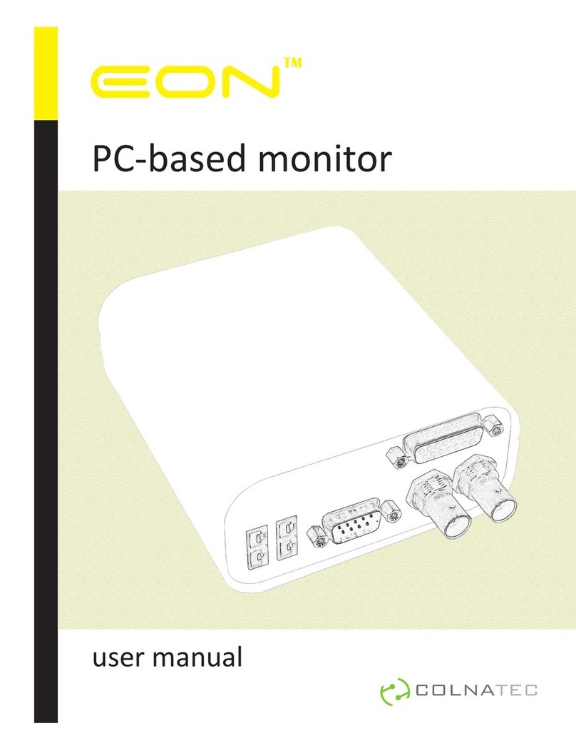Colnatec Eon User manual