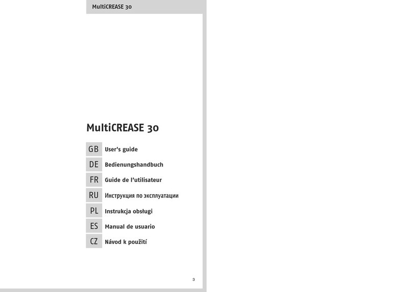 Opus MultiCREASE 30 user guide