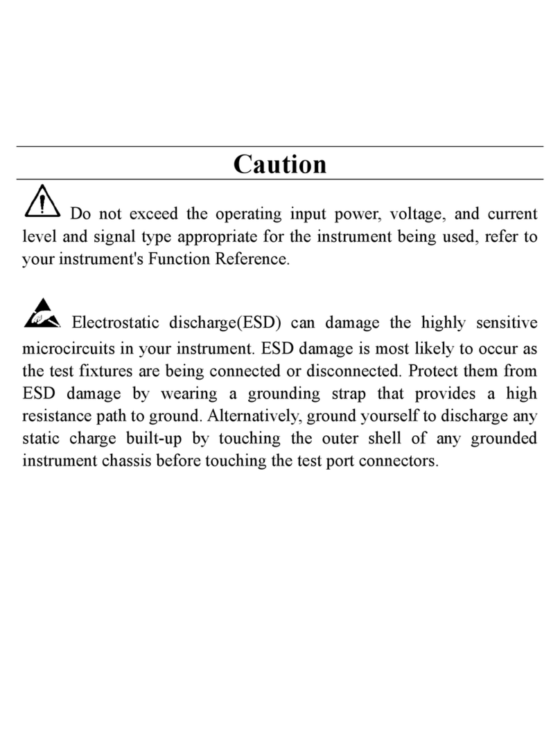 Agilent Technologies E5071C ENA Series User manual