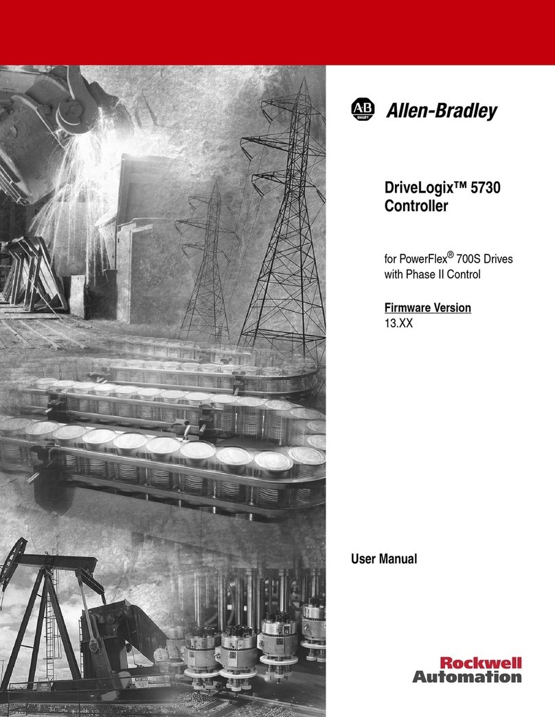 Rockwell Automation Allen-Bradley DriveLogix 5730 User manual