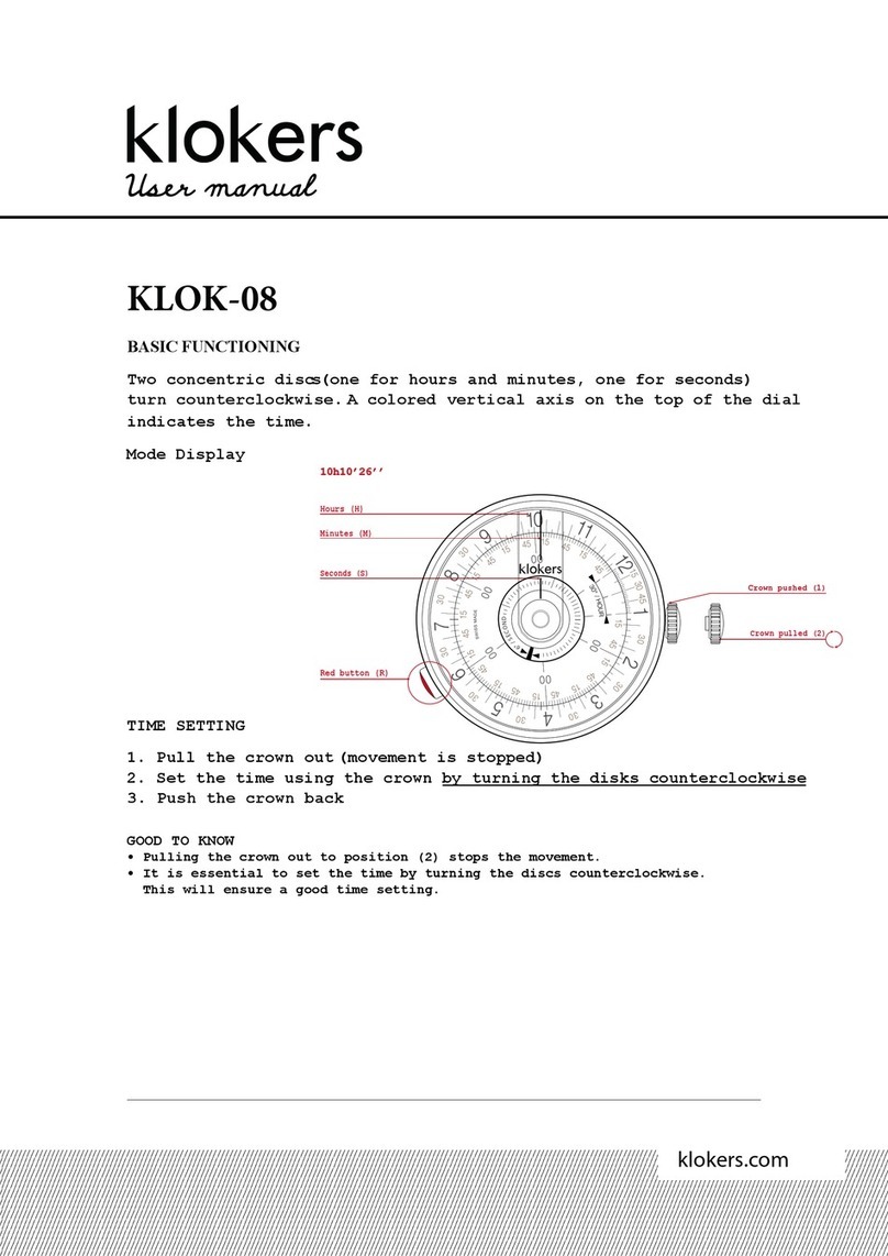 Klokers KLOK-08 user manual