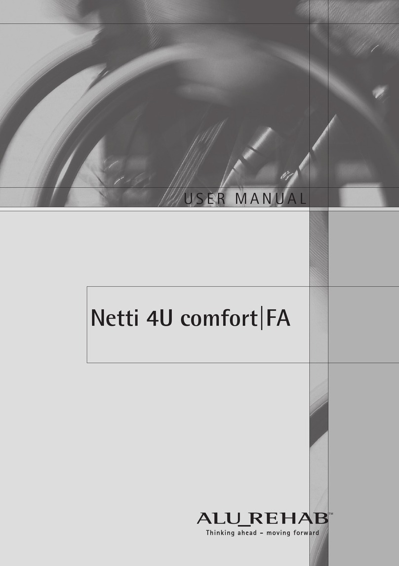 Alu Rehab Netti 4U comfort FA User manual