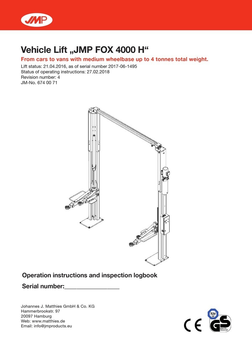 JMP FOX 4000 H Operation instructions