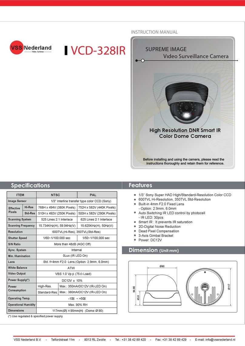 VSS Nederland SUPREME IMAGE VCD-328IR instruction manual VSS Nederland SUPREME IMAGE VCD-328IR instruction manual