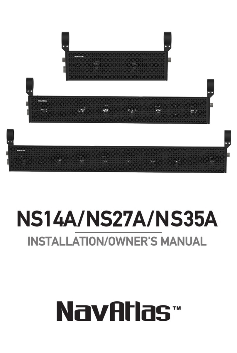 NavAtlas NS14A Installation & owner's manual