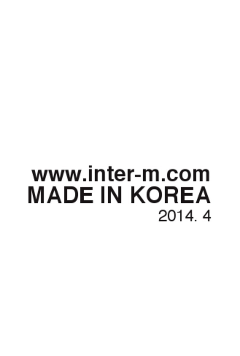 Inter-m PP-6214 User manual Inter-m PP-6214 User manual