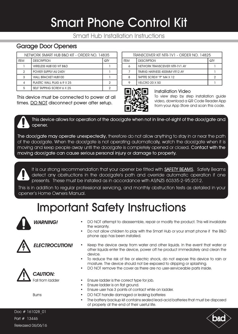 B&D 14835 User manual