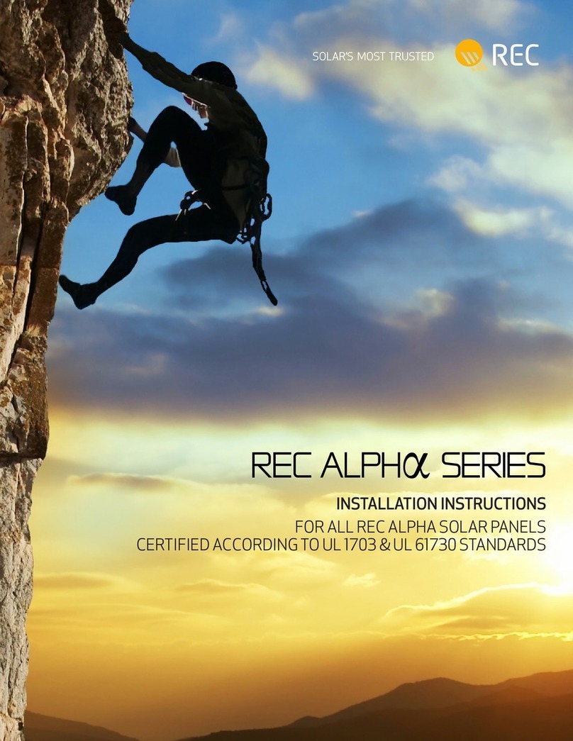 REC ALPHA Series User manual
