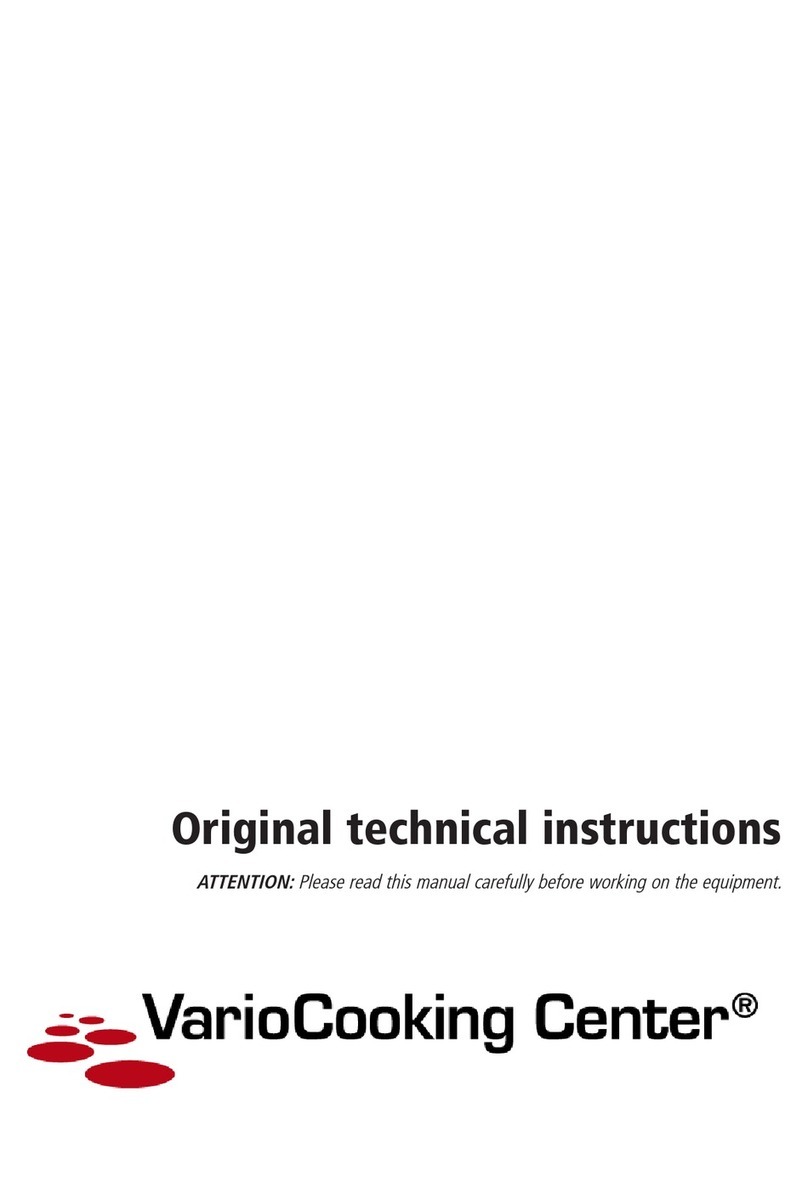 VarioCooking Center WHITEFICIENCY Series Original technical instructions