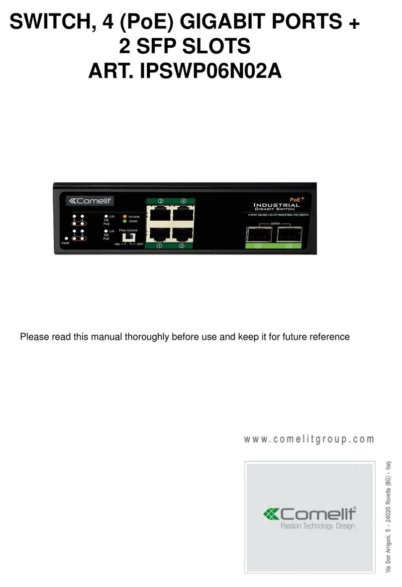 Comelit IPSWP06N02A manual Comelit IPSWP06N02A manual
