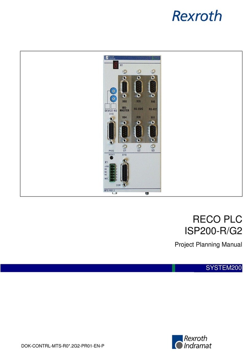 Rexroth Indramat DURADRIVE SYSTEM200 Project planning manual Rexroth Indramat DURADRIVE SYSTEM200 Project planning manual