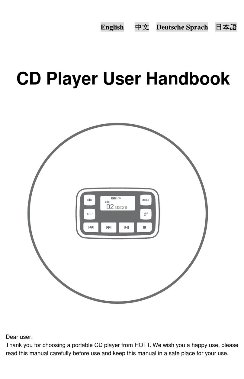 Hott CD611 User handbook