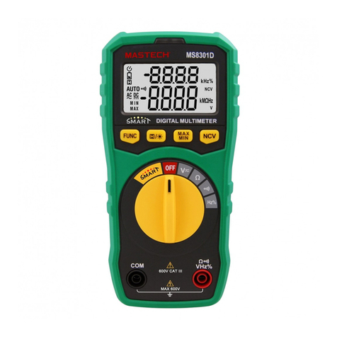 Mastech MS8301D user manual