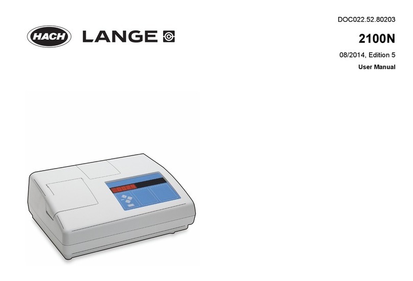 HACH LANGE 2100N user manual