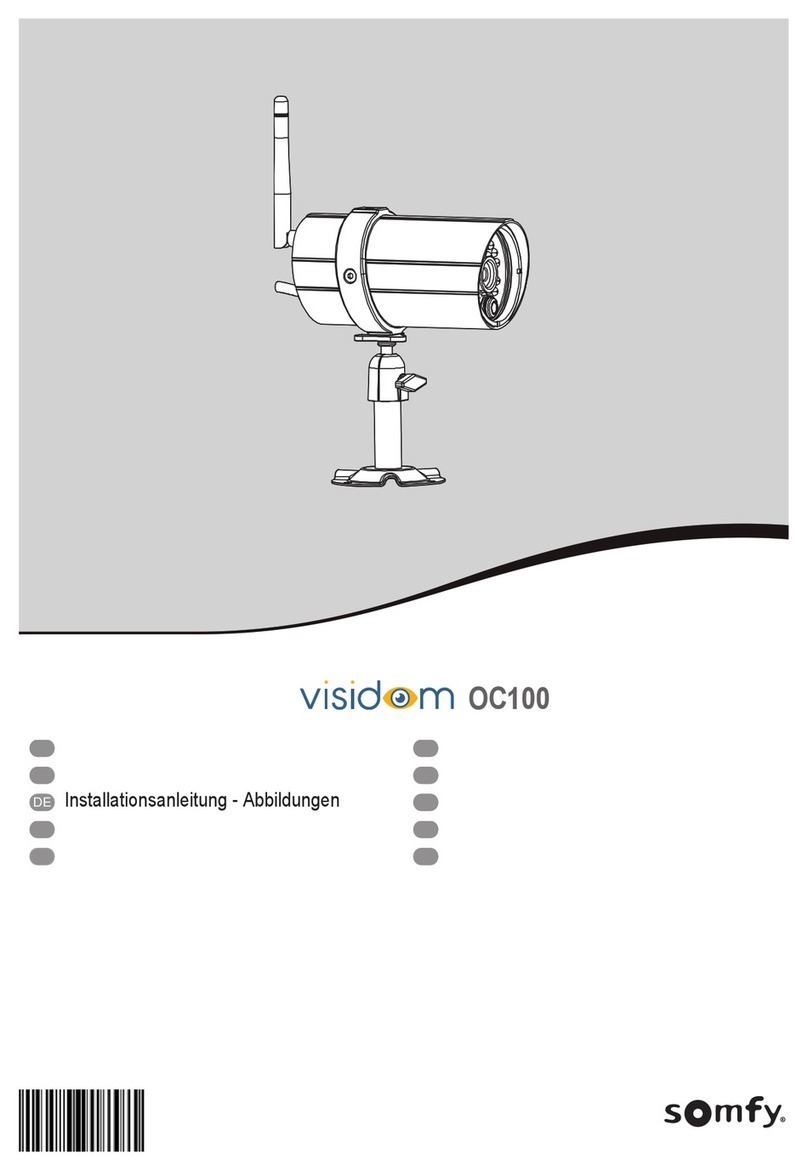 SOMFY Visidom OC100 manual