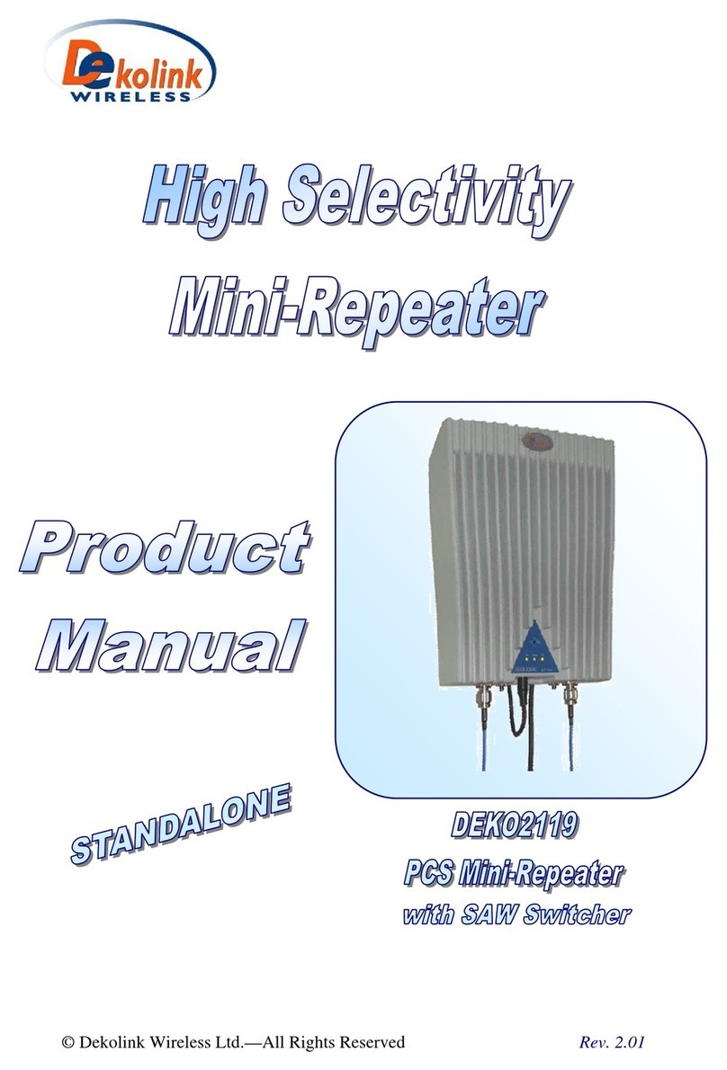 Dekolink Deko2119 product manual